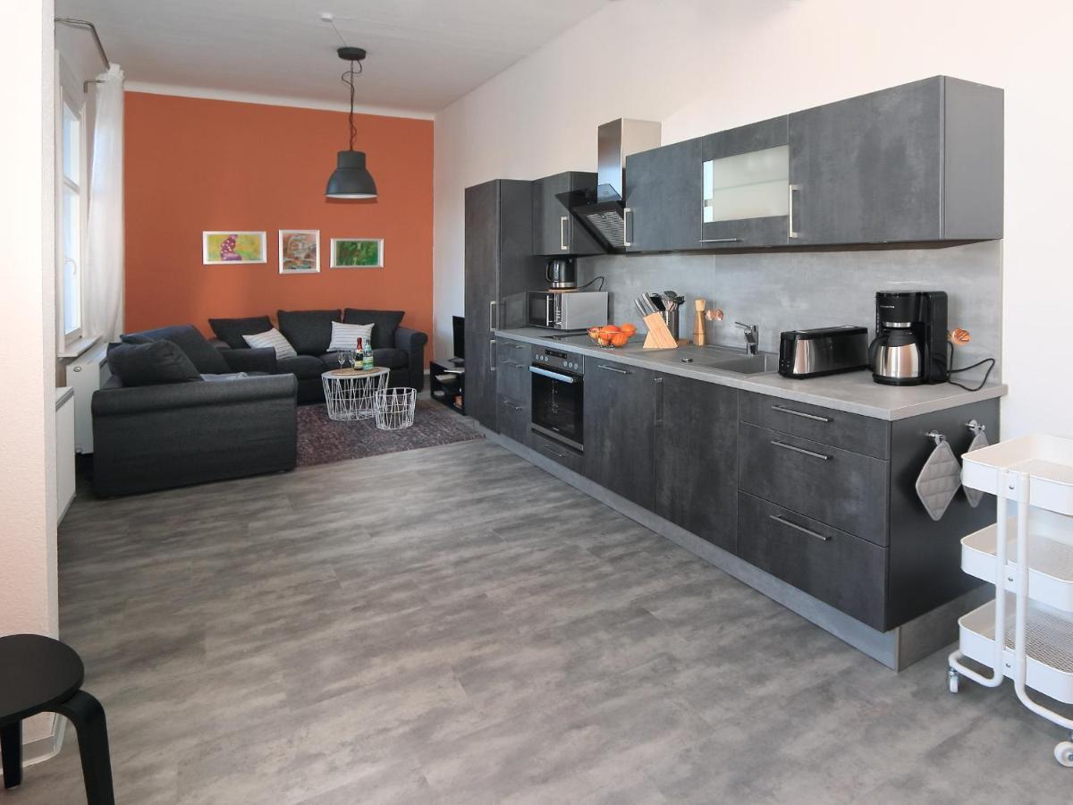 Moderne Ferienwohnung In Alter Villa 格奥尔根塔尔 外观 照片