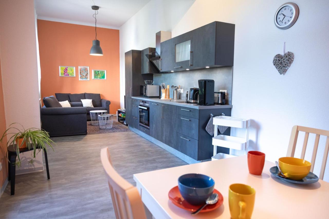 Moderne Ferienwohnung In Alter Villa 格奥尔根塔尔 外观 照片